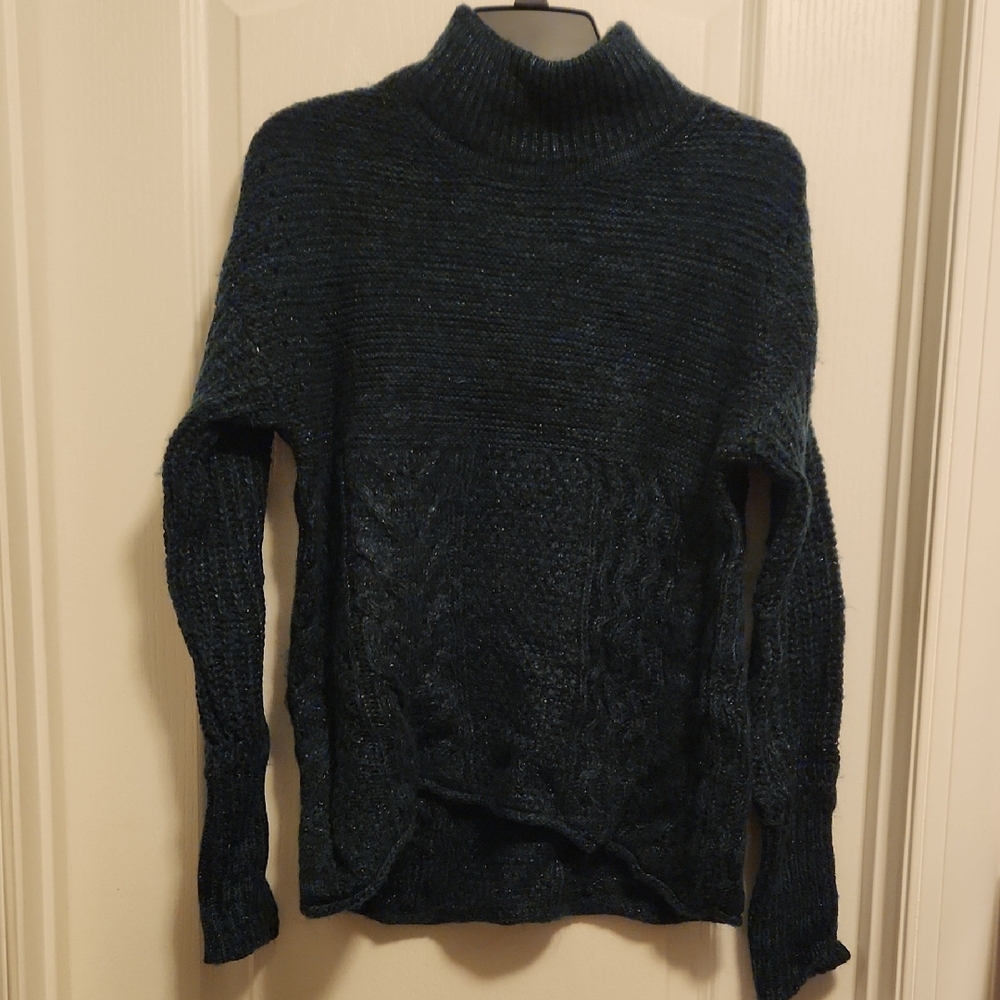 Simply Vera- Vera Wang Dark Blue Turtleneck Sweater